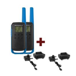 Pack Motorola T62 Azul + 2 bases de carga