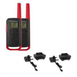 Motorola T62 Red Pack + 2 stations de charge