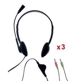 Pack 3x T'nB First Auriculares Doble Jack