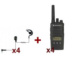 Motorola XT460 4er Pack + 4 Freisprech-Kits