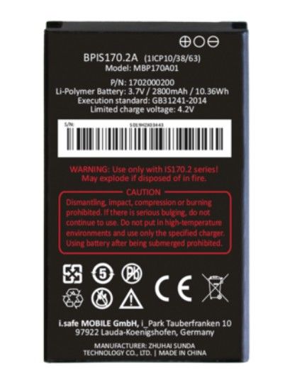 I.Safe - Batterie pour IS170.2