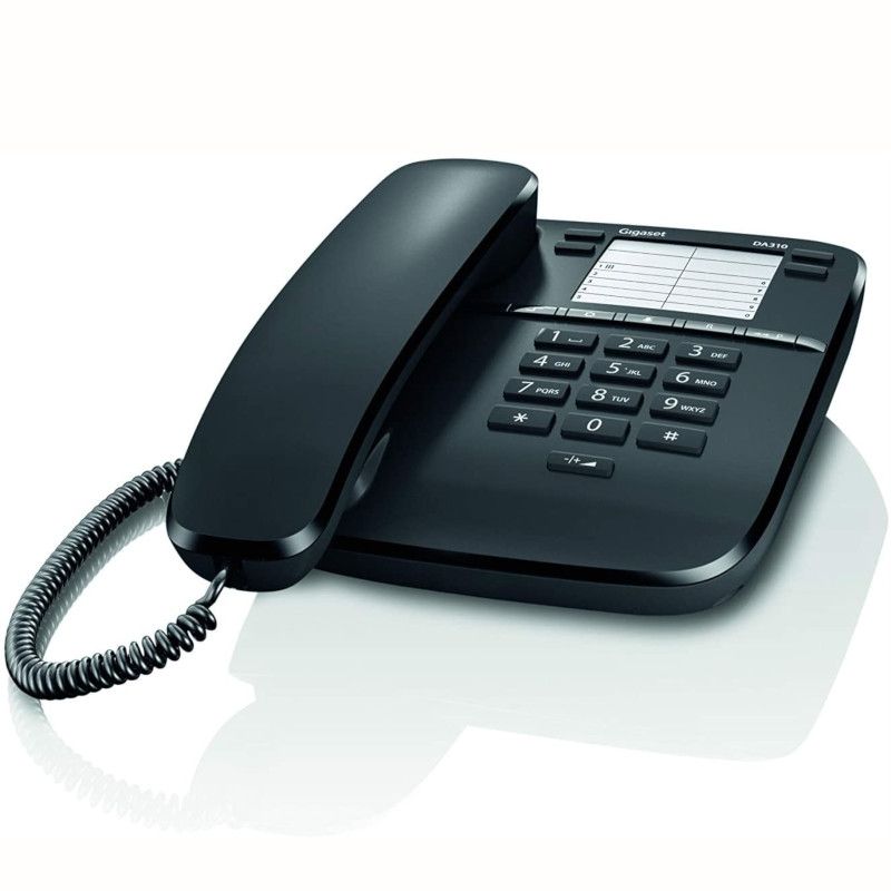 Téléphone analogique Gigaset DA310 (noir)