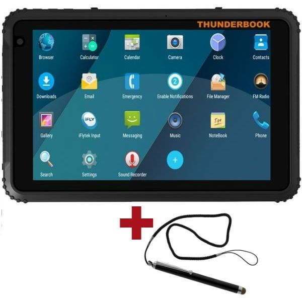 Thunderbook Tablette H1820, 8” - Android 7 - 32GB