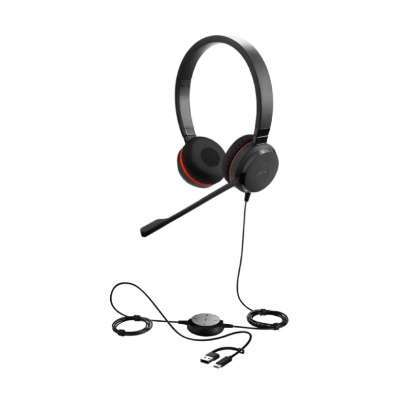 Jabra Evolve 20SE MS Duo USB-C/A
