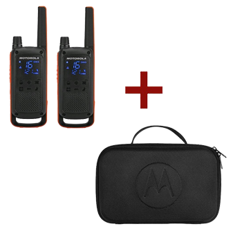 Motorola T82 Talkabout + Mallette de transport