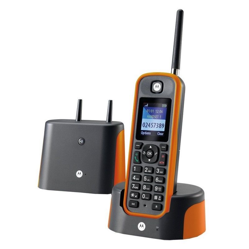 Motorola O201 Orange Téléphone sans fil 