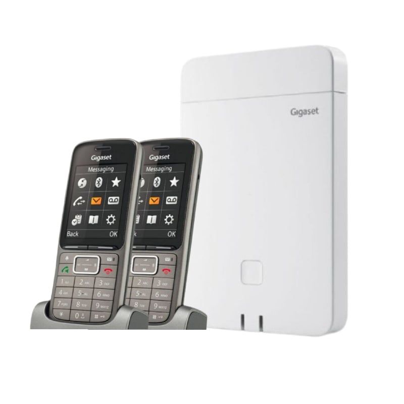 Gigaset N670IP Pro + 2 Gigaset SL800H