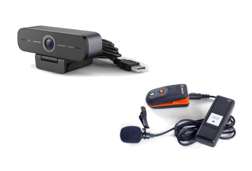Pack Speechi - Micro-cravate MIC-001 + Webcam USB HD 90 Pro