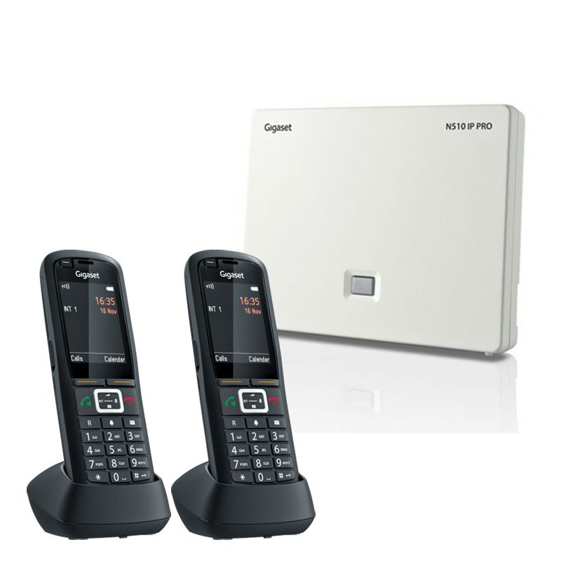 Gigaset N510 IP Pro + 2 combinés Gigaset R700H Pro