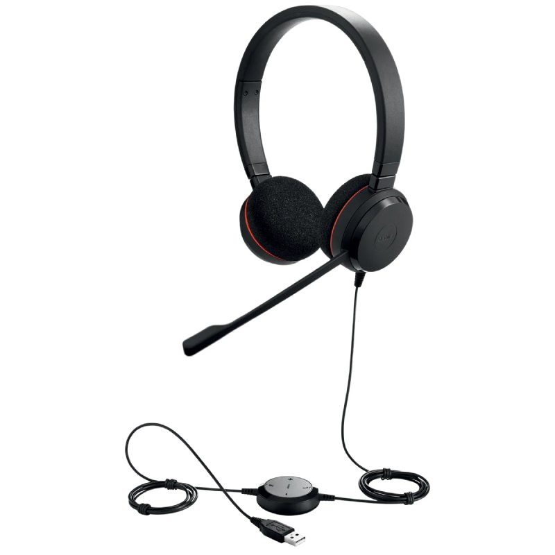 Jabra Evolve 20 USB UC MS Duo