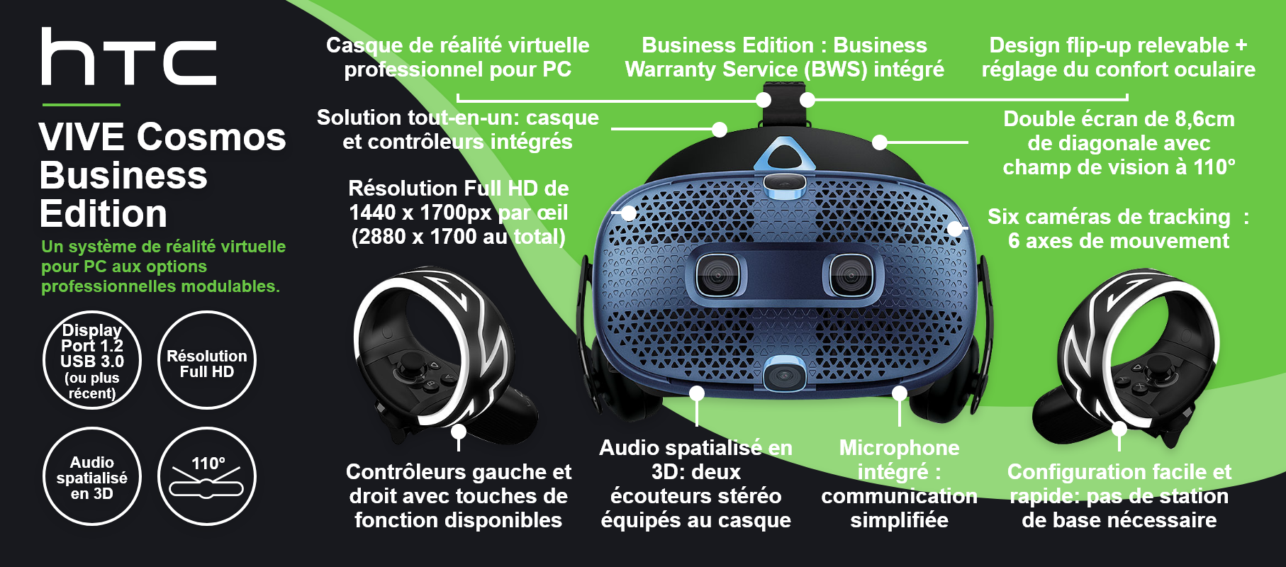 HTC VIVE Cosmos Business Edition 